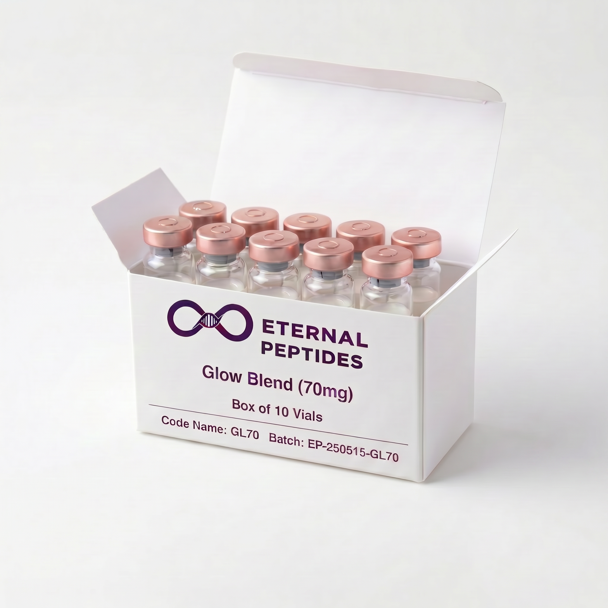 Glow Blend (70mg) - Box of 10 Vials