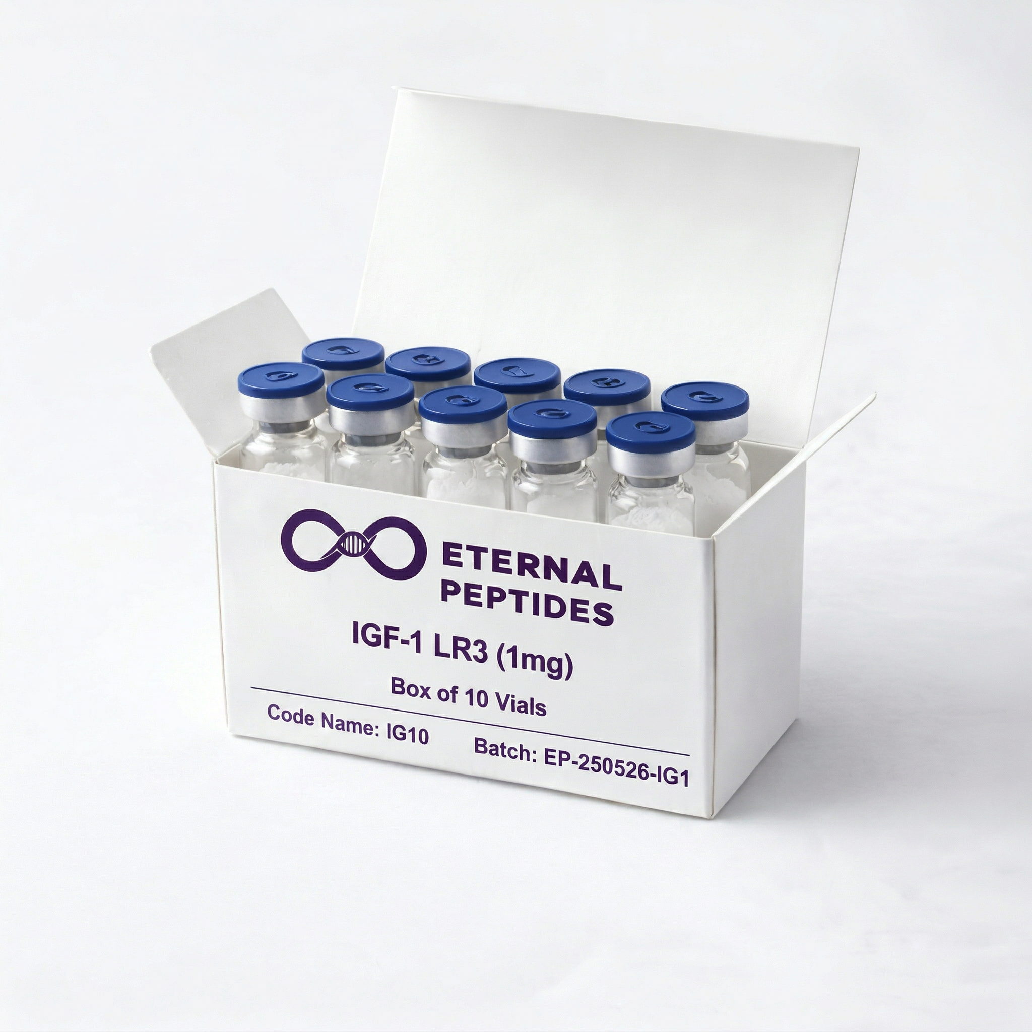 IGF-1 LR3 (1mg) - Box of 10 Vials