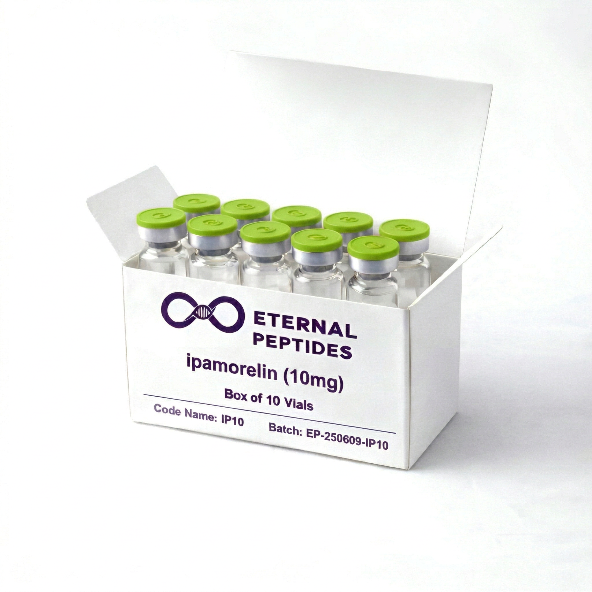 Ipamorelin (10mg) - Box of 10 Vials